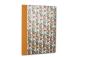 Preview: Orangefarbene Mappe "Perugia", italienisches Papier vergoldet